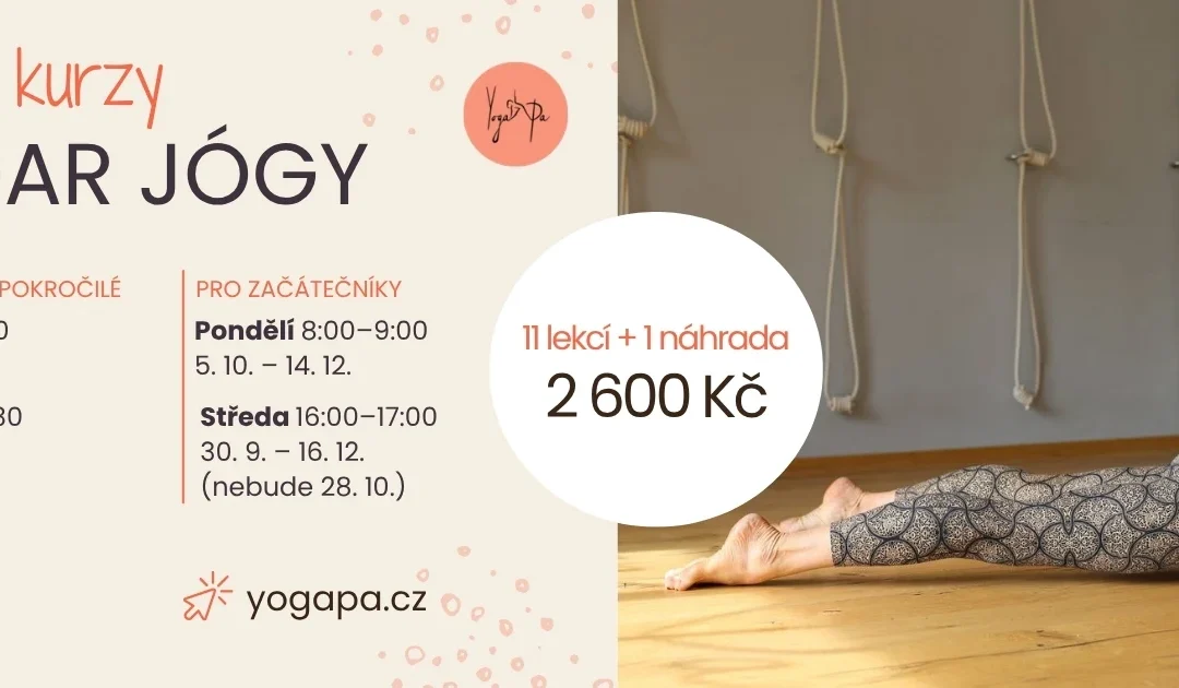 Podzimní kurzy jógy (říjen 2026)